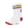 Prowler RED Chaussettes Pride Blanc-Rainbow